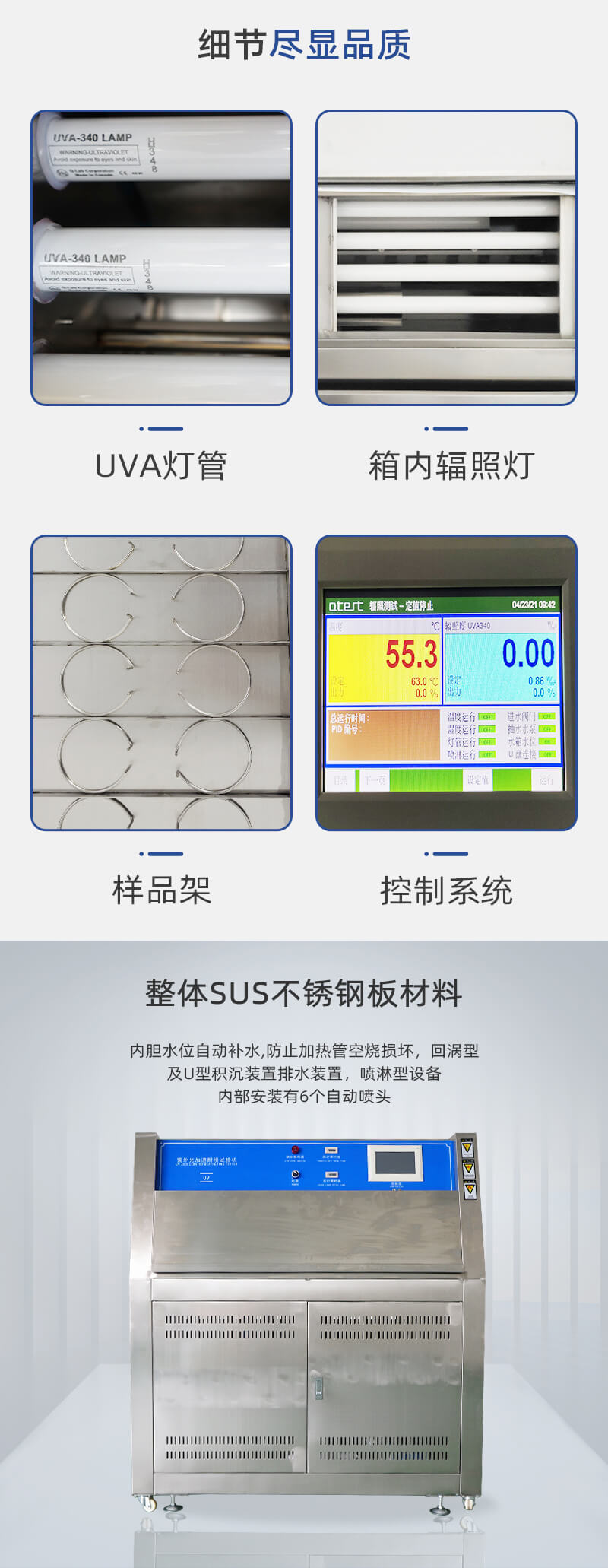 2. HD-E802-UVA-紫外光加速耐候试验仪详情页_02 2. HD-E802-UVA-紫外光加速耐候试验仪详情页_02